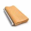 Horse Shedding Tool for Coat Care – Wooden-Handle Grooming Blade