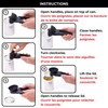 Starfrit MightiCan Can Opener - Safe - Holds Lid and