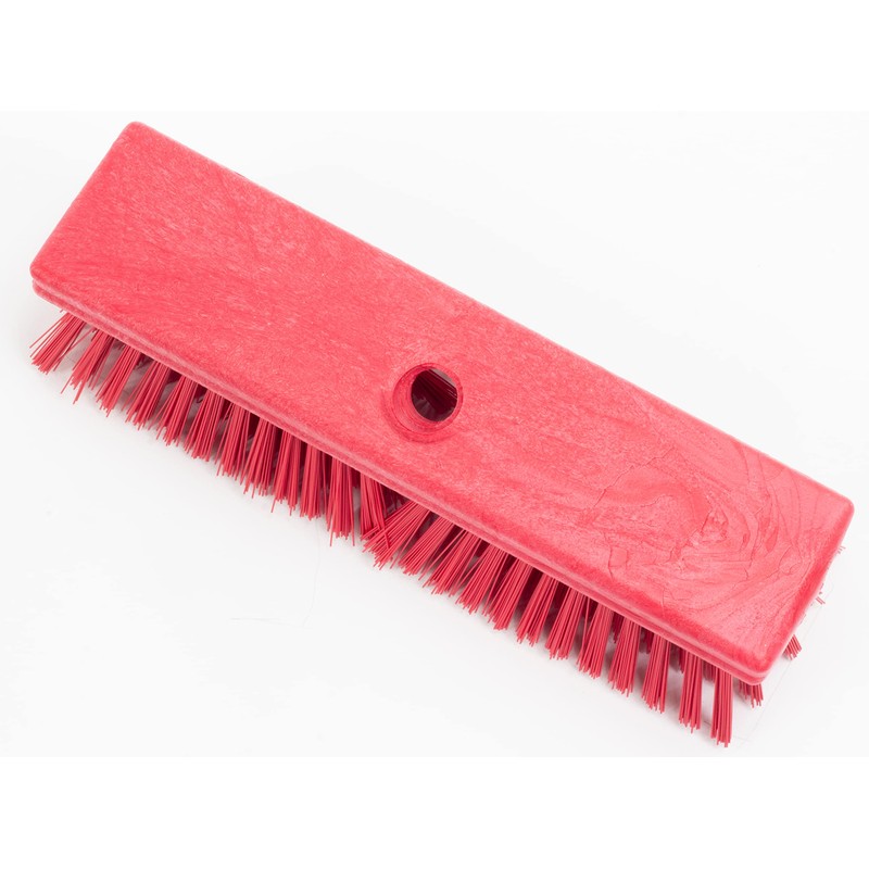 SPARTA Plastic Floor Scrub Brush, Brush Head Only, Deck Brush