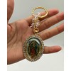 RBN Our Lady Guadalupe Virgin Mary Gold Party Favor Keychain