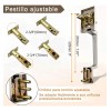 Cerradura Manija Banna TD-0925 Puerta Principal Aleación Zinc Reversible Ajustable