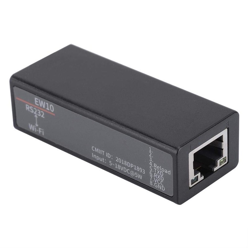 ASHATA WiFi Serial Server Small WiFi Serial Server Elfin-EW10A Supports