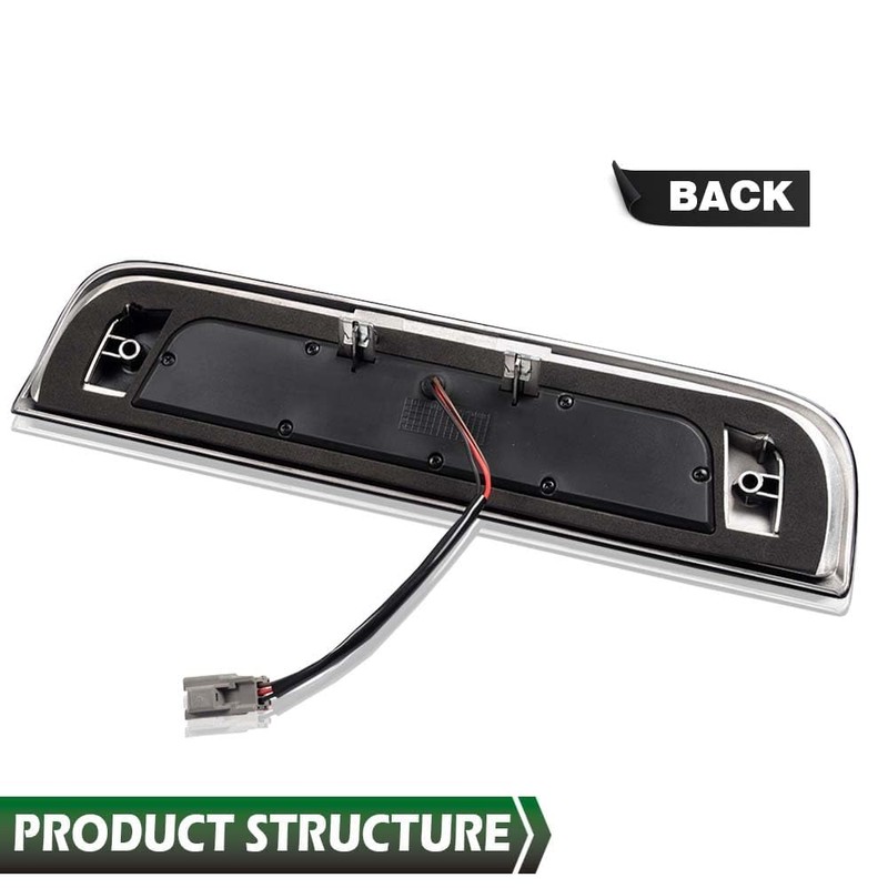 GRAND ORANGE 3rd Brake Light Compatible with Silverado Sierra 2014-2018