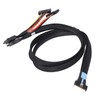 8i 74P to 2xSFF 8639 with 15P Powe Cable Professional