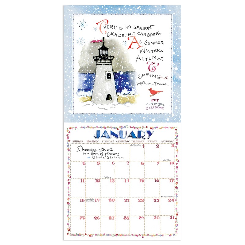 2026 Susan Branch Mini Calendar
