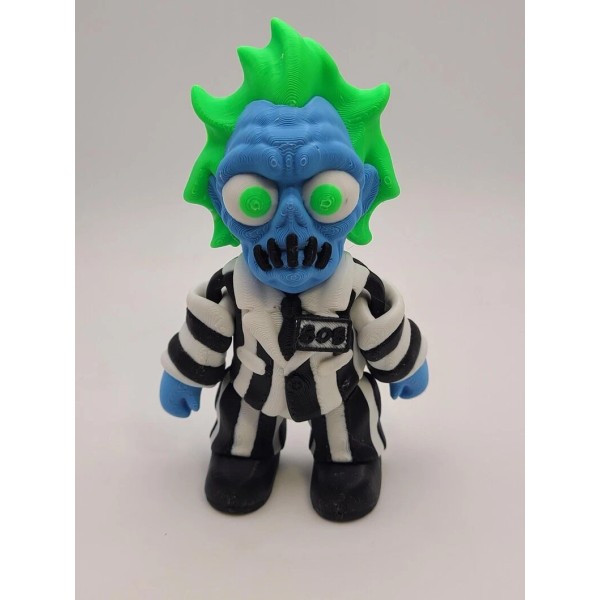 Handmade Flexi Bob Toy | 3D Printed Poseable Collectible |