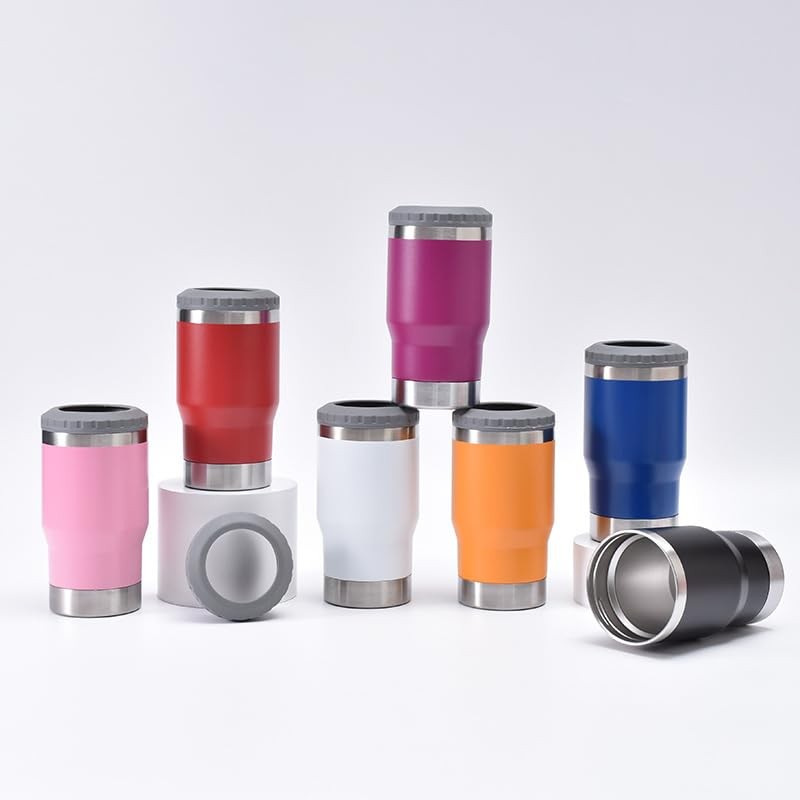 4 in 1 Travel Mug and Can Insulator for 12
