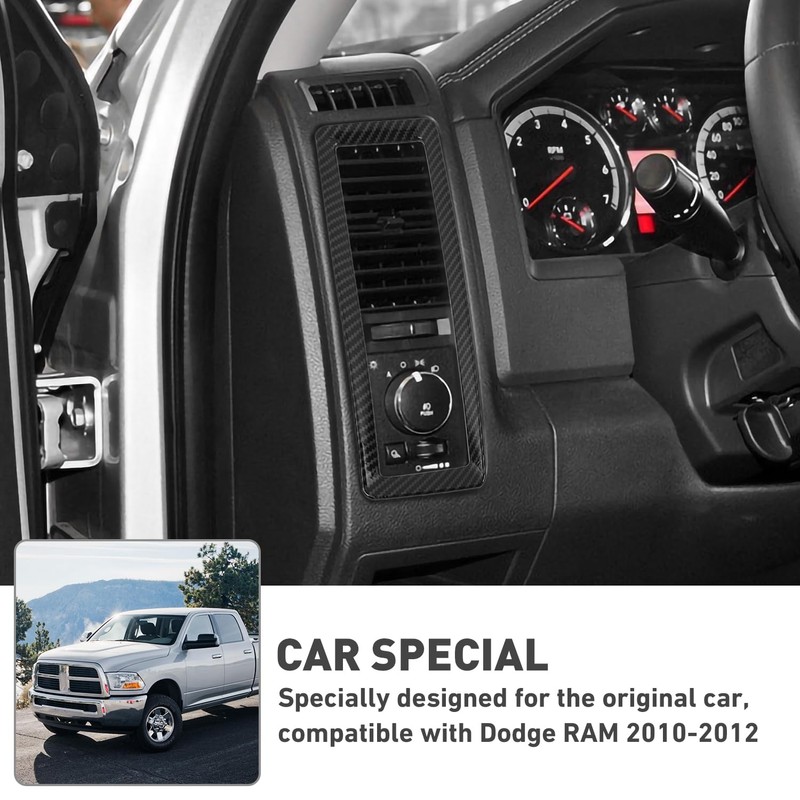 HTHE Dash Air Conditioning AC Ring Vent Cover Trim Compatible