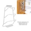 Pot Lid Organizer 30kg Load 3 Lid Capacity S Shaped