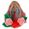 Set of 2 Our Lady of Guadalupe Pin 3D Clay