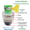6 Pcs Faucet Water Filter,6 Layer Cartridge Activated Carbon Filters