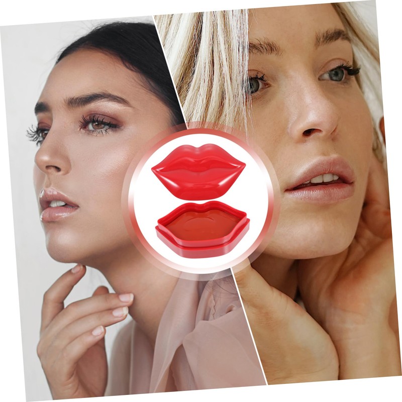 VICASKY 20pcs Moisturizing Lip Masks for Dry Lips Hydrating Sleep