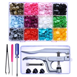 Kam Snaps Starter Set of 360 Kam Snaps and Kam Snap Pliers DIY