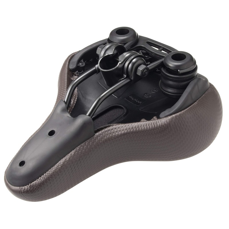 Panasonic NSSS045 Soft Cushion Saddle, Bicycle, Brown