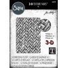 Sizzix Embossing Folder 3D Texture Fades 664759 Intertwine by Tim