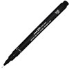 Uni Pin Fineliner Drawing Pen 0.1mm Tip Black Dark Grey