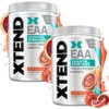Extend EAA Essential Amino Acid Powder Blood Orange Flavor, 340g, 2 Pieces / 엑스텐드 EAA 에센셜 아미노산 파우더 블러드 오렌지 맛, 340g, 2개