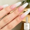 Born Pretty- Esmalte de uñas en gel blanco lechoso Esmalte