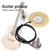 12 Packs 50MM Guitar Pickup Piezo Transducer Prewired Amplifier With
