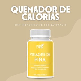 Vinagre de Piña, Suplemento Alimenticio Premium, 60 Tabletas.