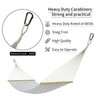 Carabiner Clip, 4 Pack, 855lbs，3" Heavy Duty Caribeaners for Hammocks,