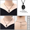 SS9721 Cowboy Hat Stainless Steel Cremation Urn Pendant Necklace Memorial