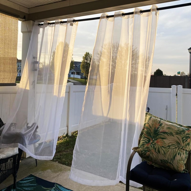 Ginbel Direct Tension Curtain Rod 43 to 122 Inches (3.6