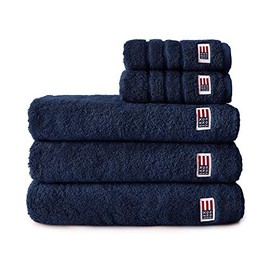 LEXINGTON Original Hand Towel Navy 30 x 30 cm