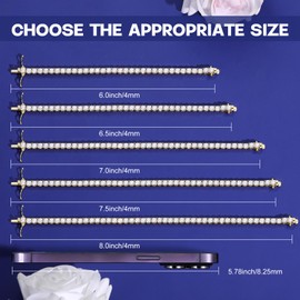 Gugots Moissanite Tennis Bracelet for Women Men 3MM 7inch White Gold Plated S925 Sterling Silver D Color VVS1 Round Cut Moissanite Bracelets