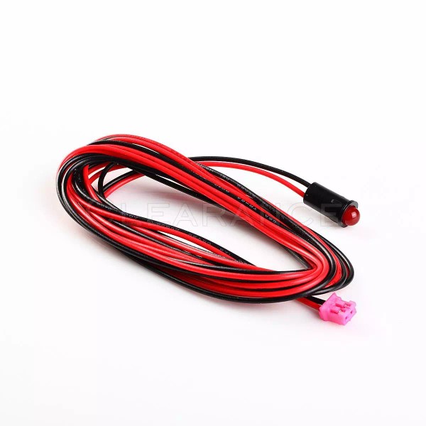 MAS Red LED 3 volt with 60" leads and plug
