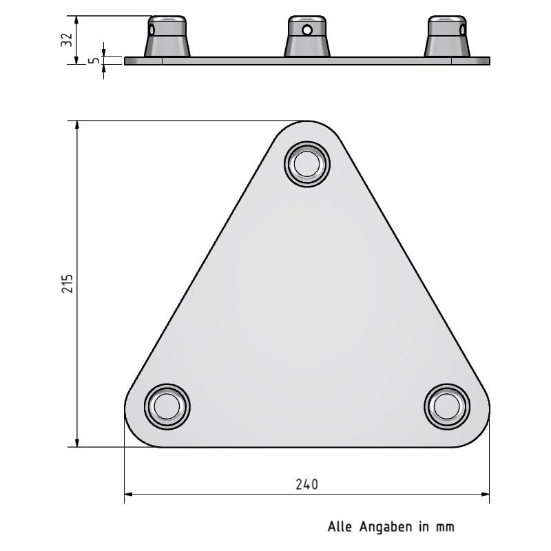 Naxpro-Truss FD 23 Truss Base Plate
