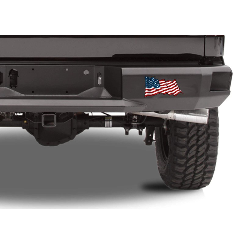 Rogue River Tactical USA Flag Sticker Bumper Sticker Car Decal