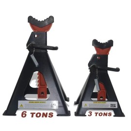 3톤6톤 중량급 차축 스탠드 강철 조절식 잭 홀딩 자동차 밴 리프팅 도구 비상용 3-Ton 6-Ton Heavy Duty Car Van Lift Jack Stand Emergency Steel Adjustable Holding Tool [01 Security Bracket]
