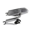 KUAFU Detachable Stealth Mounting Luggage Rack Compatible with 2009-2023 Harley
