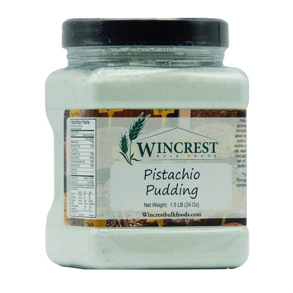 Instant Pistachio Pudding - 1.5 Lb Container
