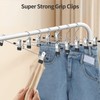 30 Pack Pant Hanger with Adjustable Clips,Heavy Duty Ultra Thin