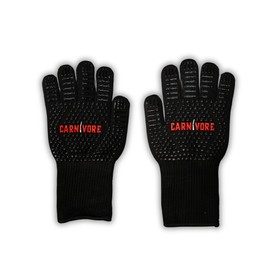Bearded Butchers Carnivore Heat & Cut Resistant BBQ Gloves – Heavy Duty Aramid Gloves for Grilling, Frying, Welding, and More – Extreme Heat Protection up to 1,472°F, Cut Resistant and Easy to Clean