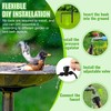 Saillong 36Ft Bird Bath Dripper Kit, Adjustable Outdoor Drip Irrigation
