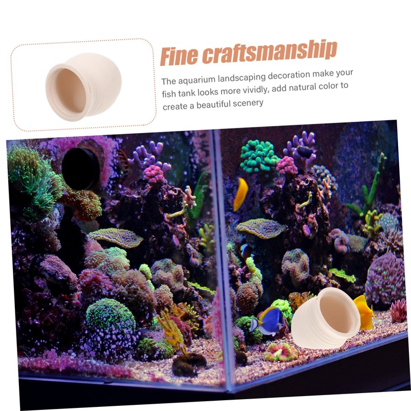 BESPORTBLE Fish Tank Fry Hiding Aquarium Breeding Cave Shrimp Hiding