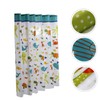 Ciieeo Cartoon Pattern Shower Curtain with Hooks Thickened Polyester Adorable