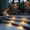 mirrea 7" Outdoor Hardscape Lighting Low Voltage Retaining Wall Lights