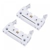 sourcing map 20P Dual Rows 2.54mm Shrouded IDC Male Header