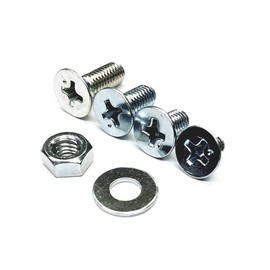 [M4 x 6 - M4 x 12] Countersunk Head Machine Screw Set UNIQLO [M4x6, M4x8, M4x10, M4x12]