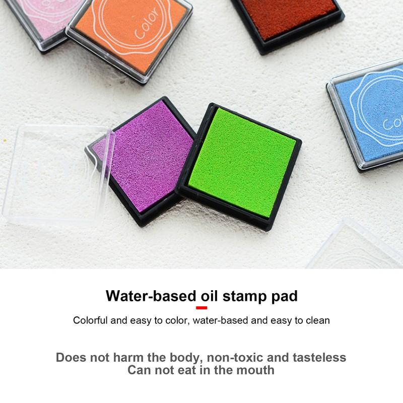 2 Box Stamp Pad 20 Colors NonToxic HandMade Children Finger