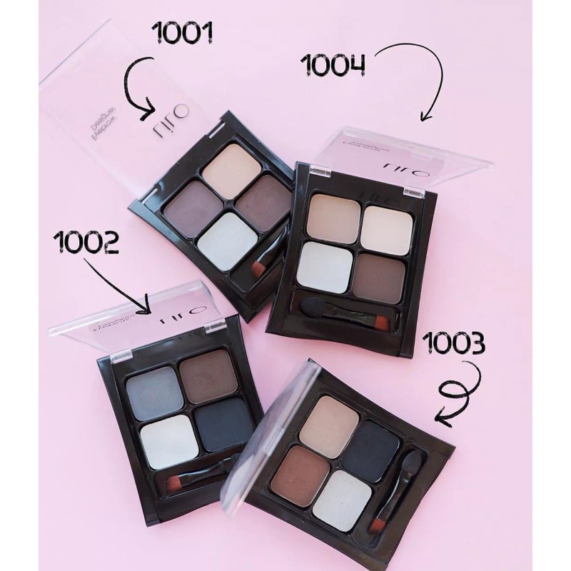 LiLo Eyebrow Designer | Brow-Maker Shadow Set with Fixating Gel