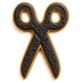 Scissors 4 Inch Cookie Cutter from The Cookie Cutter Shop – Tin Plated Steel - Made in the USA