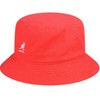 Kangol Unisex Sombrero Pescador De Algodón Lavado Beret Hat, CHERRY