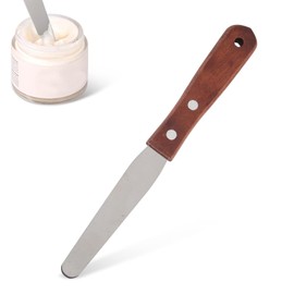 Stainless Steel Wax Applicator, Reusable Waxing Sticks Lotion Applicator Metal Wax Spatula for Body Hair Removal