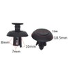 KOZEEY 30pcs Nylon Push Clip Rivet for Toyota Camry Highlander