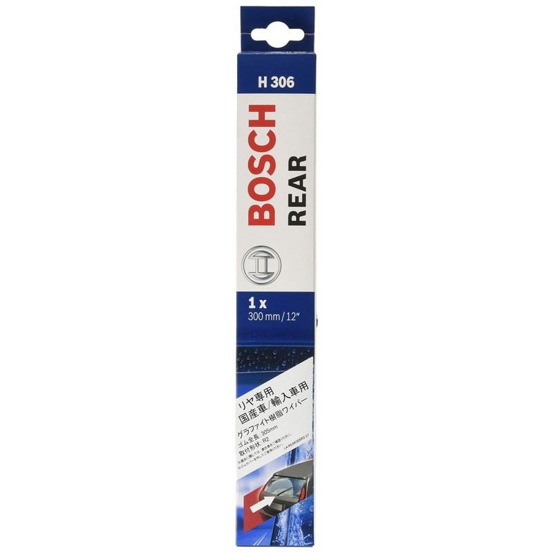 BOSCH Resin Wiper Blade for Domestic Cars H306 Rear 12